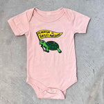 Load image into Gallery viewer, Feminism Is Turtley Awesome Onesie + Kids Tee