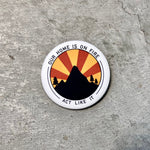 Load image into Gallery viewer, Our Home Is On Fire Button