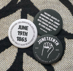 Load image into Gallery viewer, Photo of the Juneteenth Button Pack.