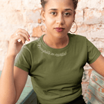 Load image into Gallery viewer, Person wearing Immigrants Are Essential tee