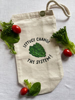 Load image into Gallery viewer, Lettuce Change The System Lunch Sack