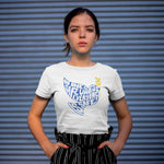 Load image into Gallery viewer, Person wearing Limited No One Is Safe Unless Everyone Is Safe tee.