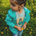 Load image into Gallery viewer, Toddler wearing Malala t-shirt from The Outrage