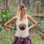 Load image into Gallery viewer, Person wearing Our Home Is On Fire Tank outdoors