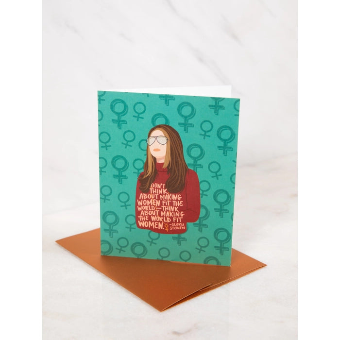Gloria Steinem card