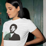 Load image into Gallery viewer, Person wearing Audre Lorde Quote Tee

