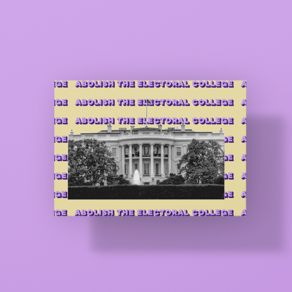 Abolish The Electoral College Postcard