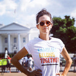 Load image into Gallery viewer, Families Belong Together White Tee
