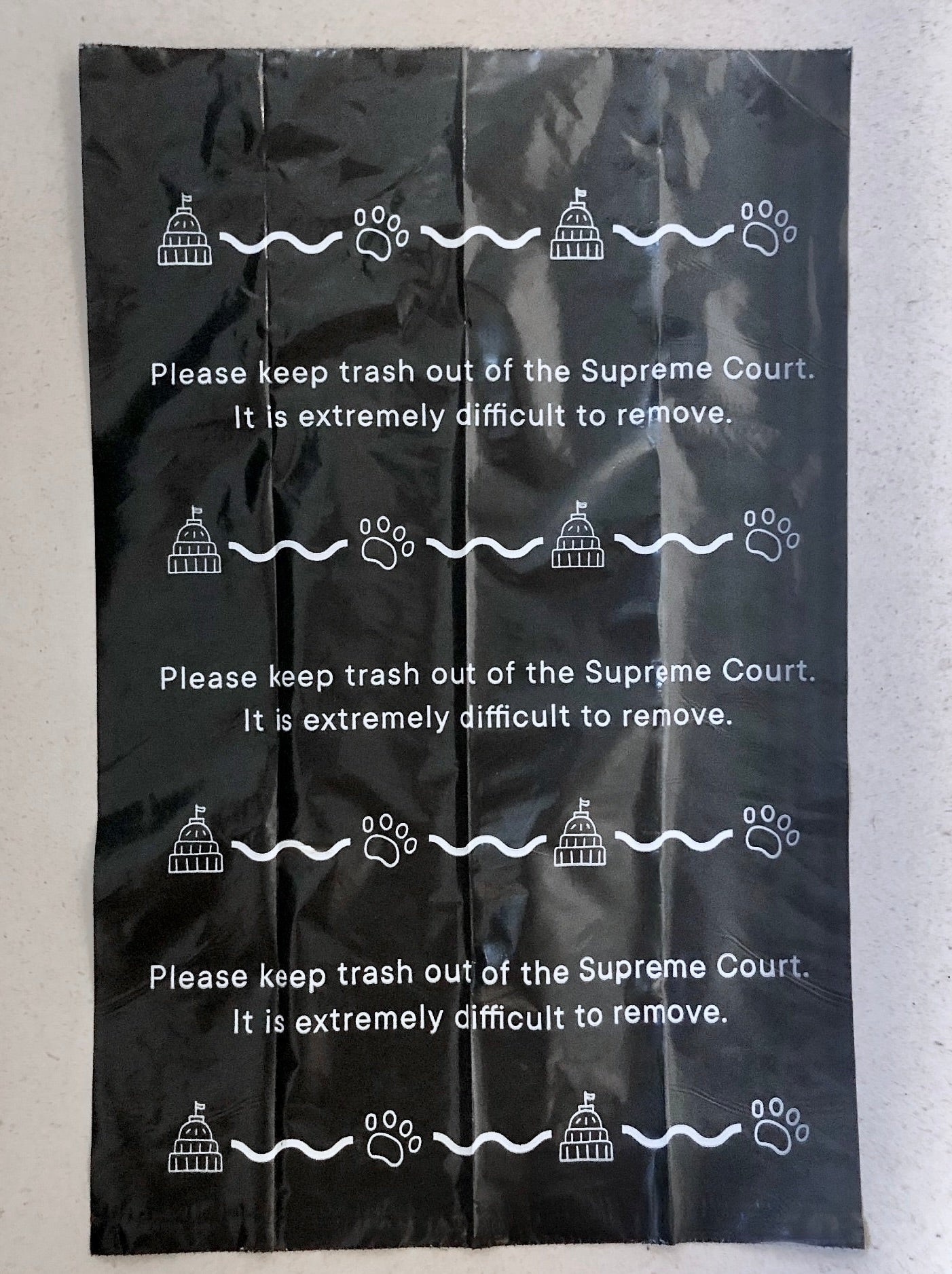 Supreme Court Dog Waste Bags