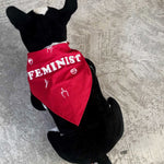 Load image into Gallery viewer, Feminist Dog Bandana
