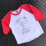 Load image into Gallery viewer, Superhero Toddler Raglan
