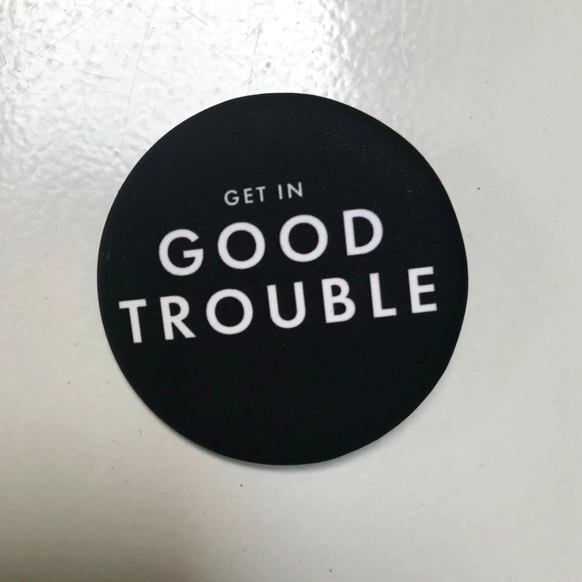 good trouble button