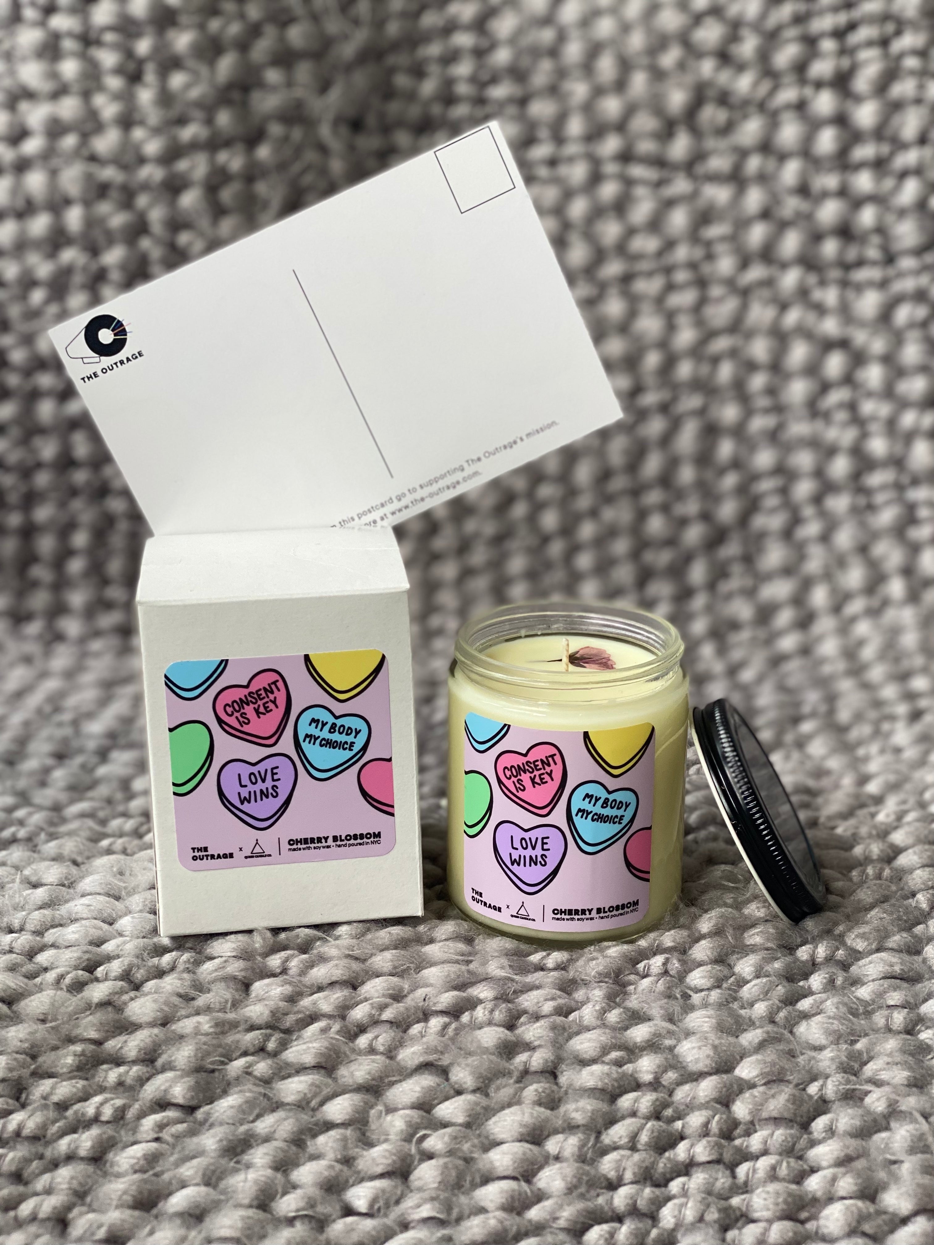Candle Hearts Gift Box