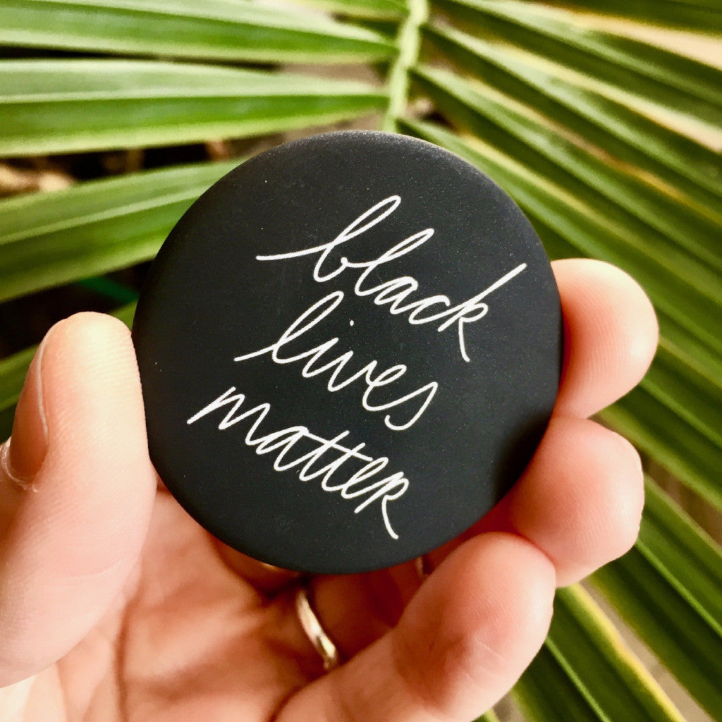 Black Lives Matter Button