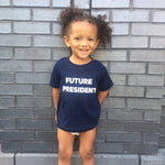 Load image into Gallery viewer, Future President Onesie + Toddler Tee

