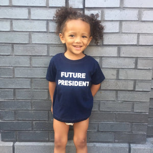 Future President Onesie + Toddler Tee