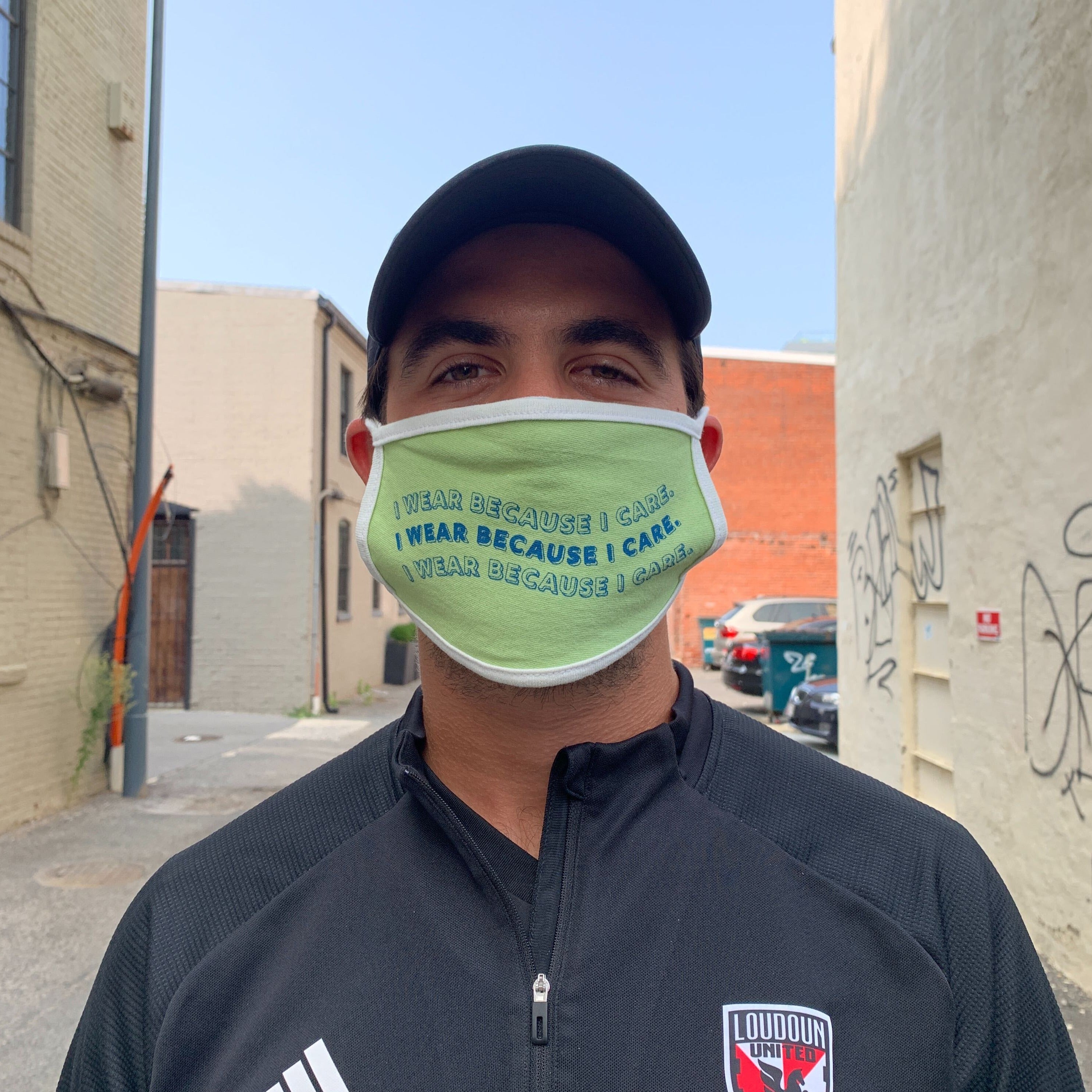 I Wear Because I Care Mask