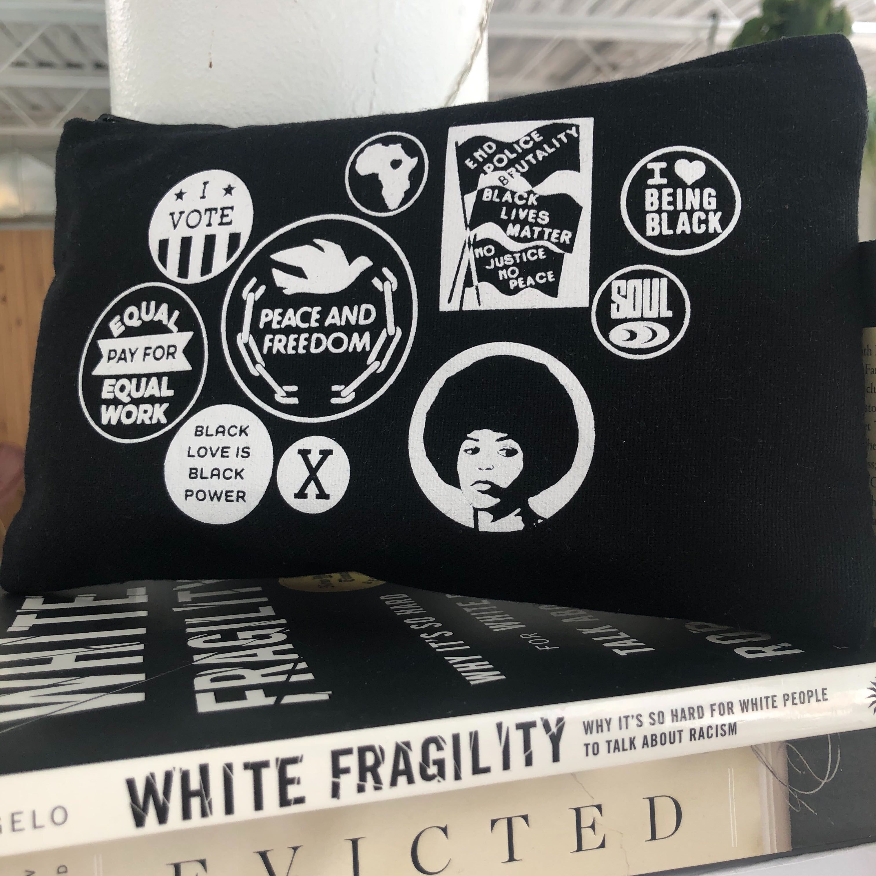 Power Button Zip Pouch