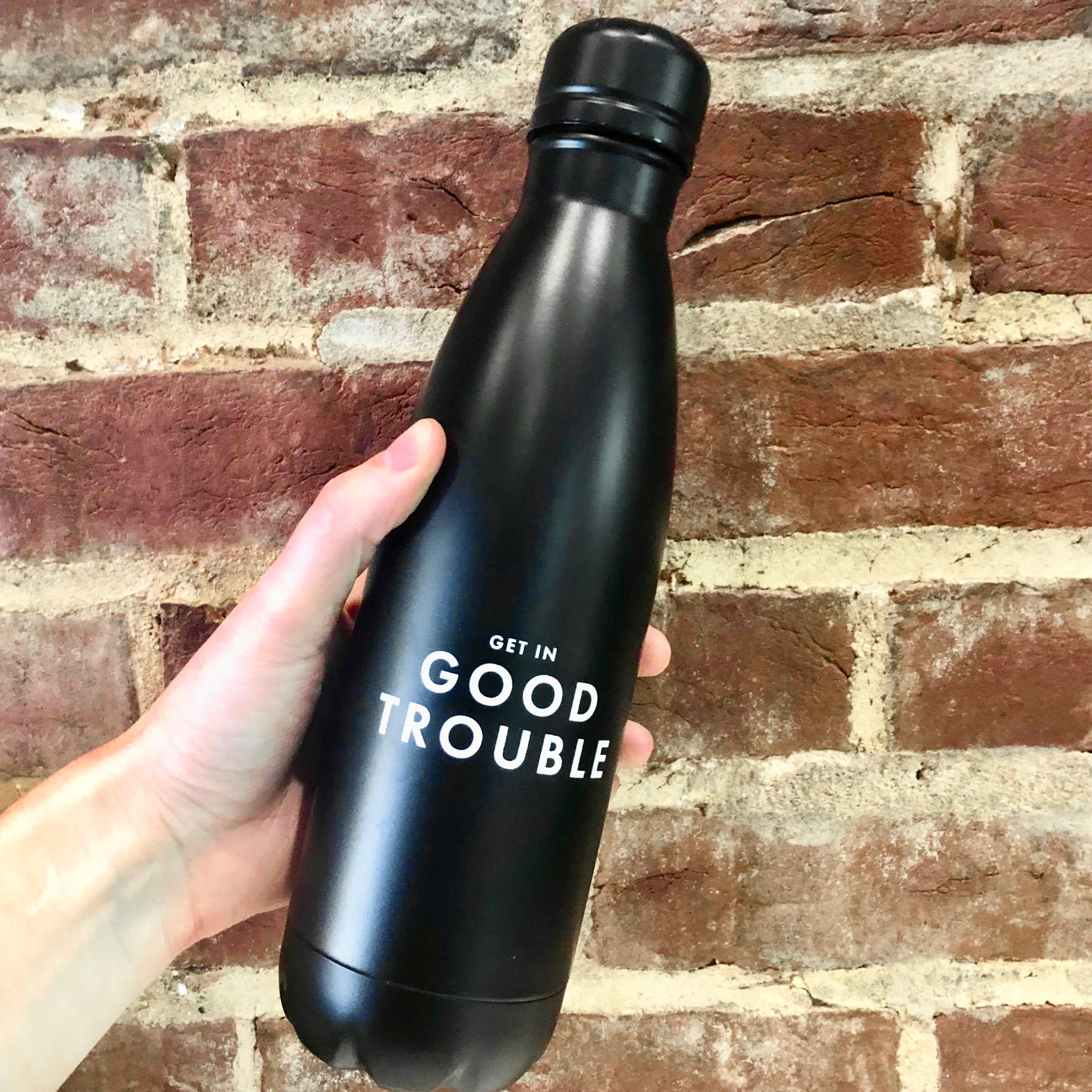 Good Trouble Water Bottle