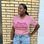 Load image into Gallery viewer, Roe WAS The Floor Not The Ceiling Unisex Tee
