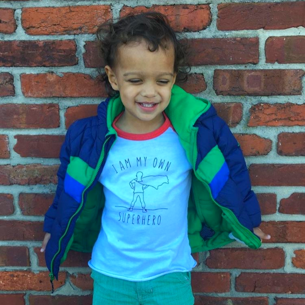 Superhero Toddler Raglan