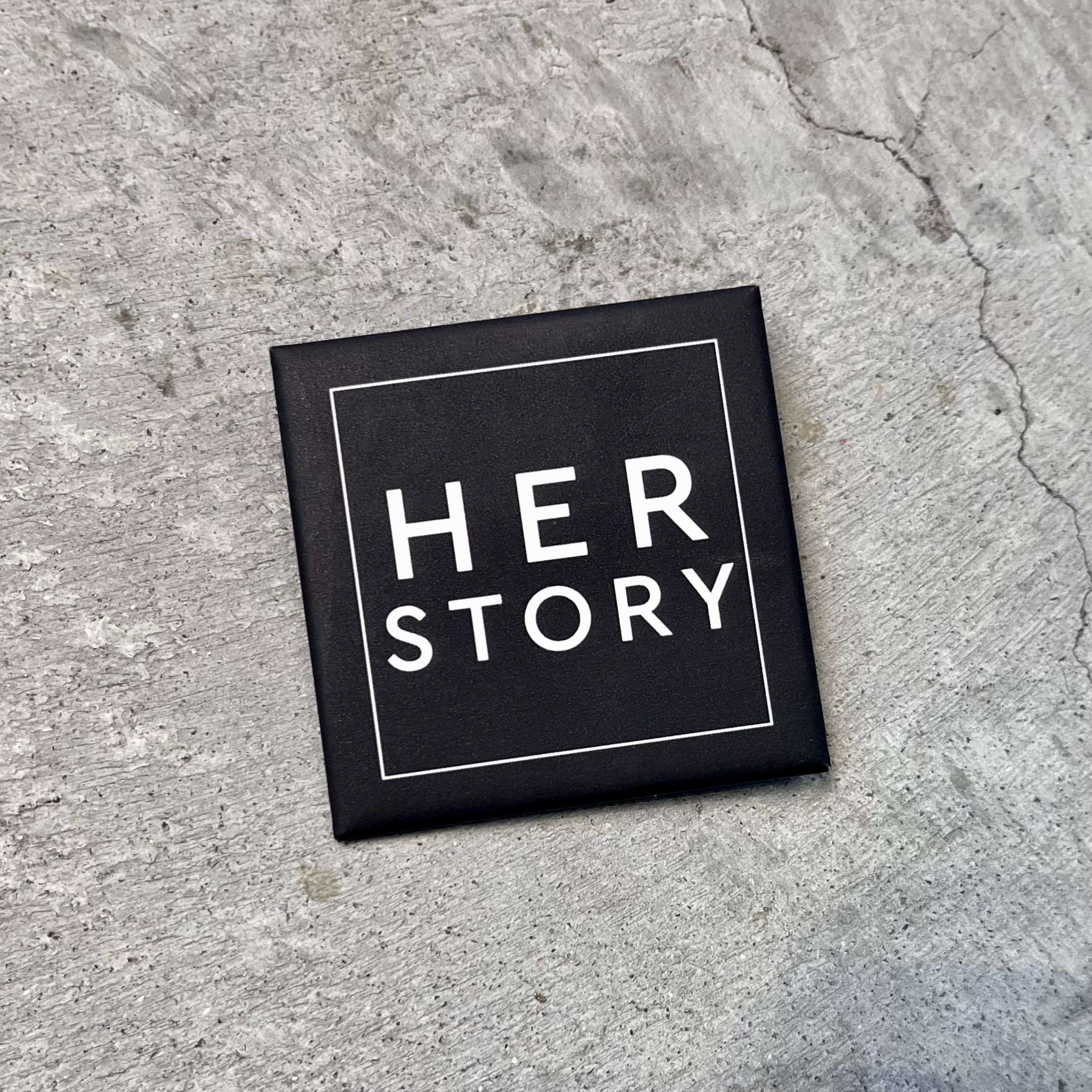 Herstory Button