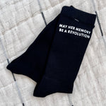 Load image into Gallery viewer, May Her Memory Be A Revolution Socks
