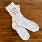 Load image into Gallery viewer, Pride Was A Riot Socks
