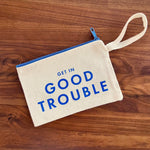 Load image into Gallery viewer, Good Trouble Wristlet
