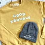 Load image into Gallery viewer, Good Trouble Beanie - Gray
