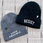 Load image into Gallery viewer, Good Trouble Beanie - Gray
