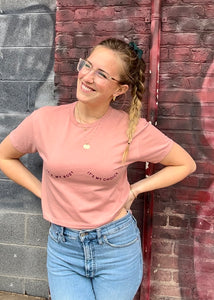My Body My Choice Boxy Crop Tee