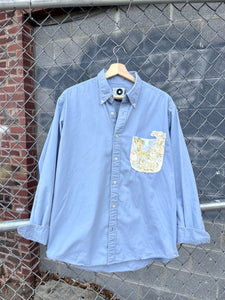 Pro-Abortion Hand Painted Button Down