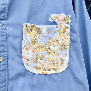 Pro-Abortion Hand Painted Button Down