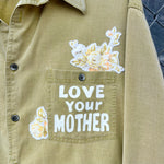 Load image into Gallery viewer, Love Your Mother Hand Painted Button Down
