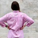 Load image into Gallery viewer, Feminist As F*CK Hand Painted Button Down
