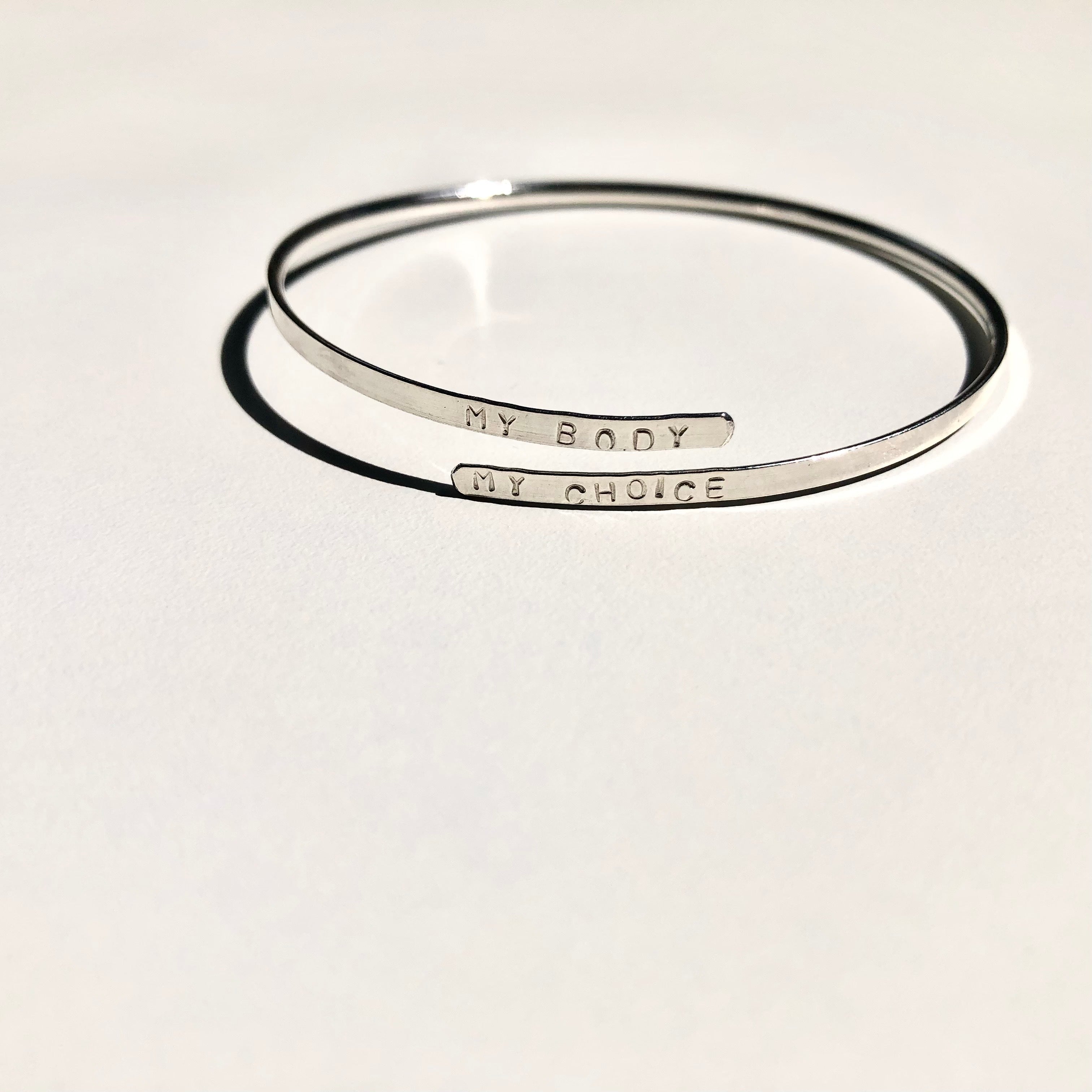 My Body My Choice Wrap Bracelet