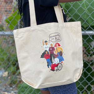 Accessibility For All Tote Bag