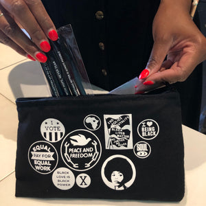 Power Button Zip Pouch