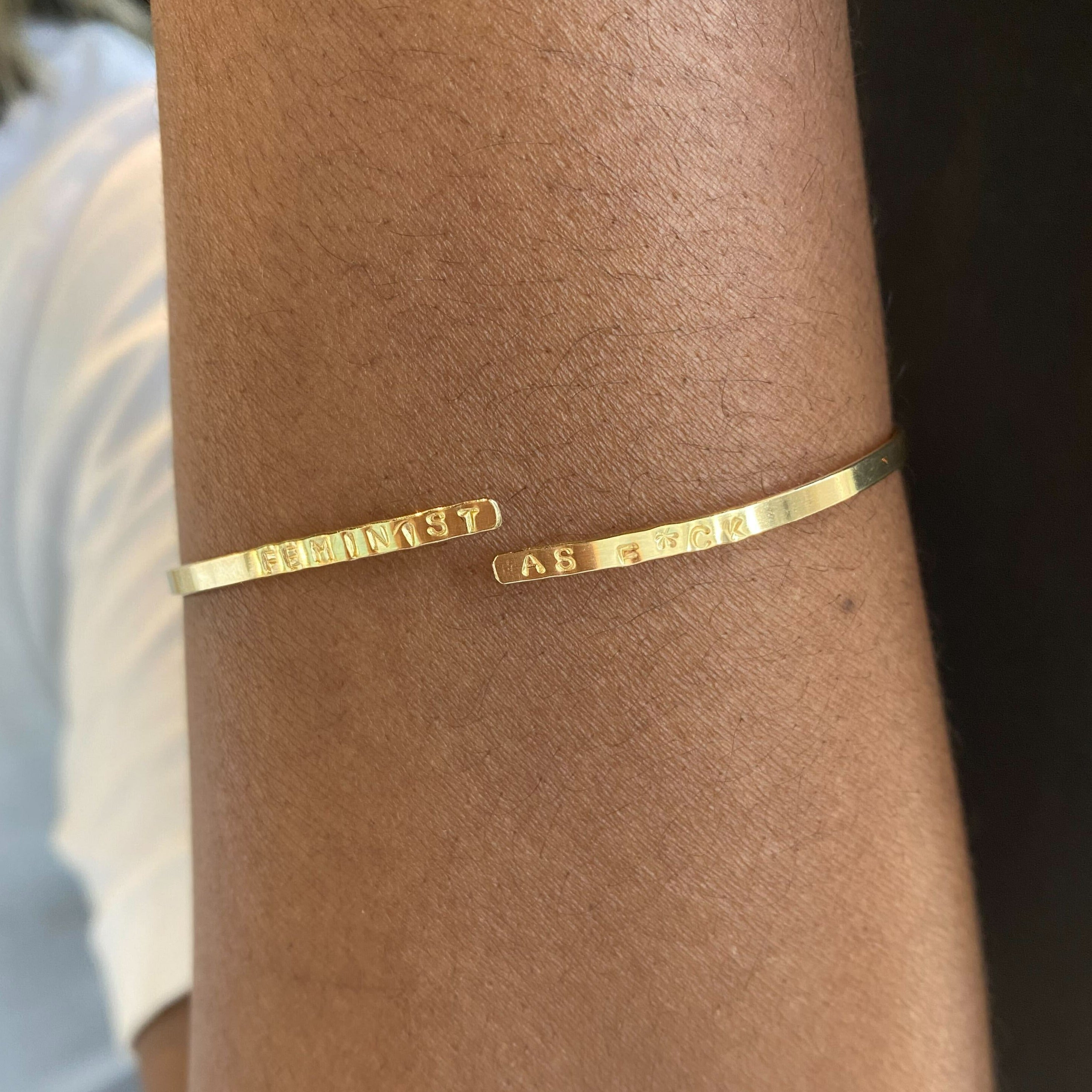 Feminist As F*ck Wrap Bracelet