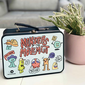 Monsters Of The Movement Retro Lunch Box
