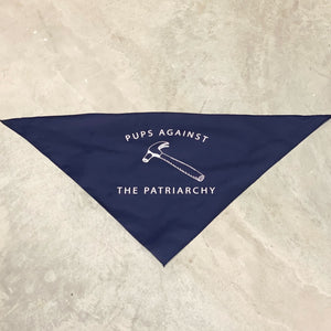 Pups Against The Patriarchy Dog Bandana