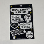 Load image into Gallery viewer, Black Lives Matter Sticker Sheet
