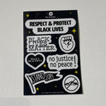 Load image into Gallery viewer, Black Lives Matter Sticker Sheet
