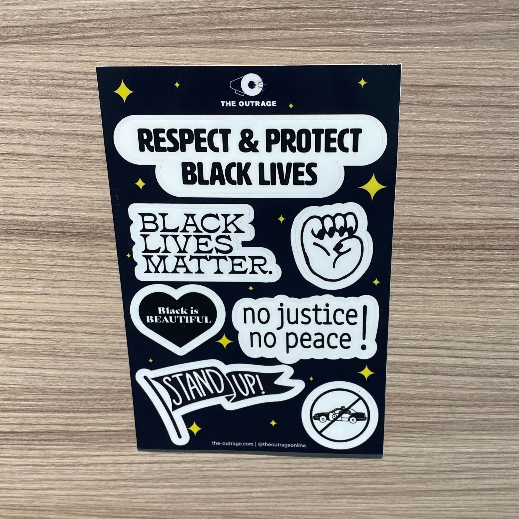Black Lives Matter Sticker Sheet