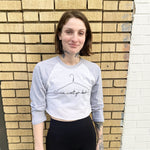 Load image into Gallery viewer, We Won&#39;t Go Back Cropped Raglan
