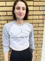 Load image into Gallery viewer, We Won&#39;t Go Back Cropped Raglan
