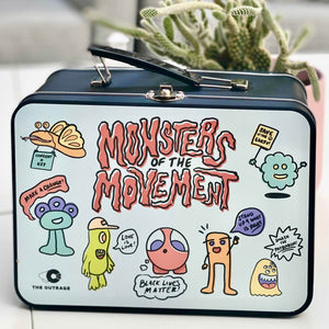Monsters Of The Movement Retro Lunch Box