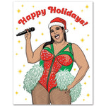 Load image into Gallery viewer, Lizzo Good As Hell Holiday Card Front
