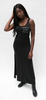 Load image into Gallery viewer, slit maxi dress
